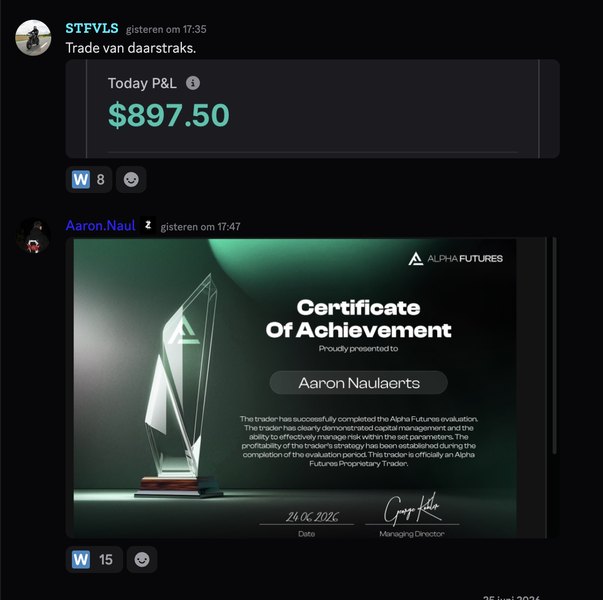 Studentresultaat in onze Discord