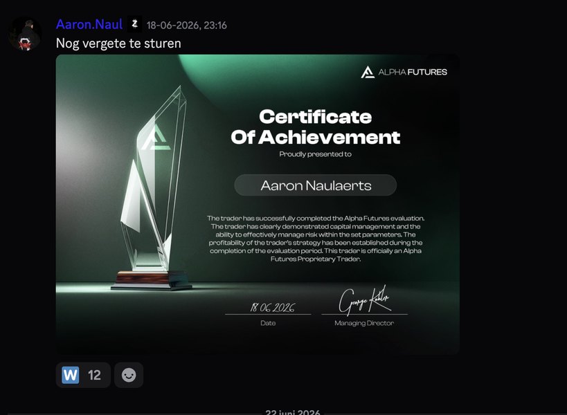 Studentresultaat in onze Discord